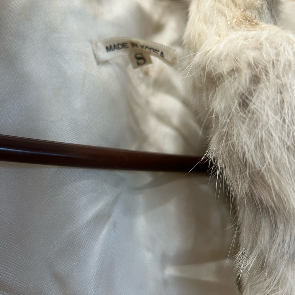 Vintage Rabbit Fur Coat - Picture 2 of 4
